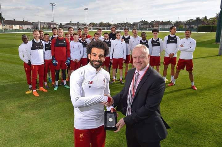 محمد صلاح يفوز بجائزة أفضل لاعب  في الدوري الانجليزي