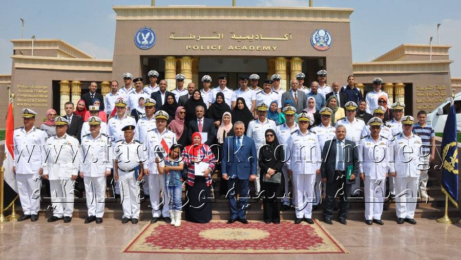 أكاديمية الشرطة تكرم أبناء وأشقاء الشهداء فى إحتفالية عيد الأسرة