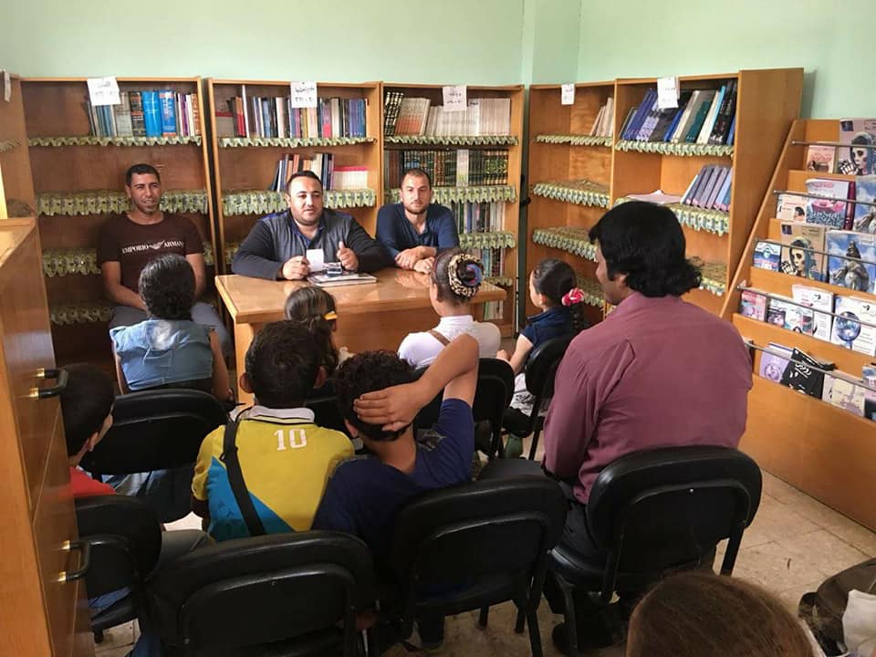 احتفال مكتبة سلمنت الثقافية بعيد العمال