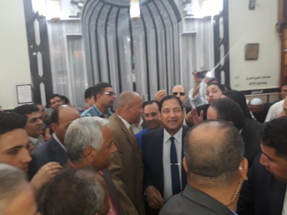محافظ الغربية يفتتح احد المساجد بمحافظة الغربية