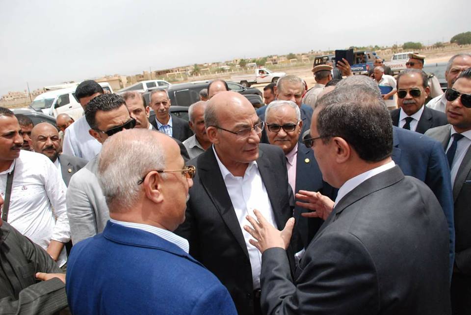 وزير الزراعة يفتتح المرحلة الأولي لتطوير بحيرة قارون