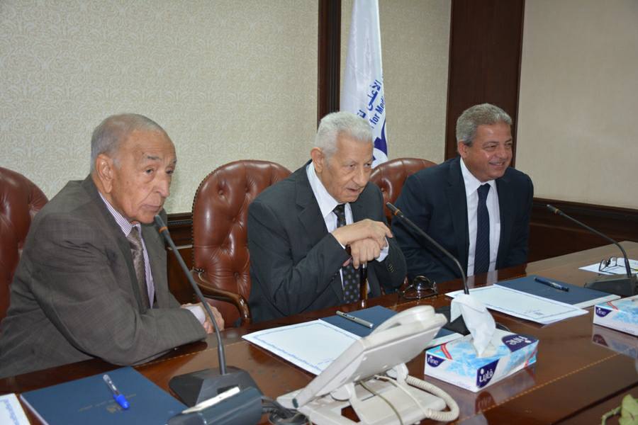 مؤتمر تدشين مدونة السلوك في الإعلام الرياضي بمسرح وزارة الشباب والرياضة 10 مايو