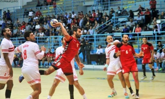 غدا الاثنين إقامة مباراة حاسمة بين الزمالك والأهلي لكرة اليد