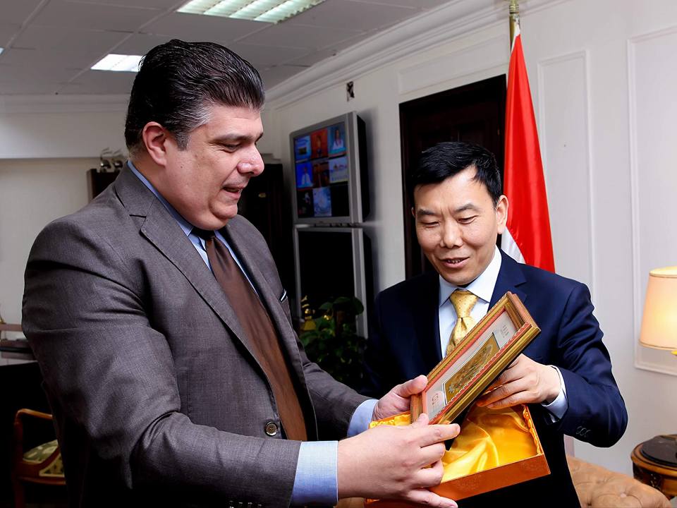 تعاون إعلامي بين مصر والصين