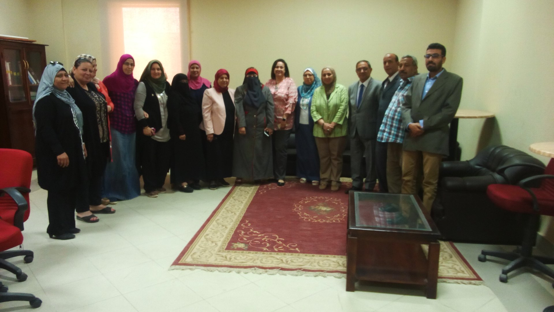 دورة إعداد المثقف الصحي بجامعة الفيوم