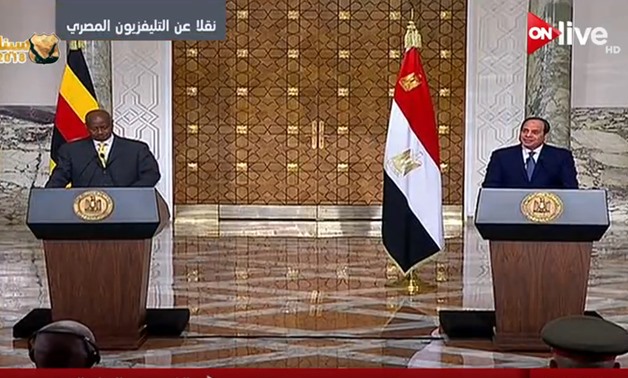 مصر واوغندا سوف تشهد التعاون في جميع المجالات