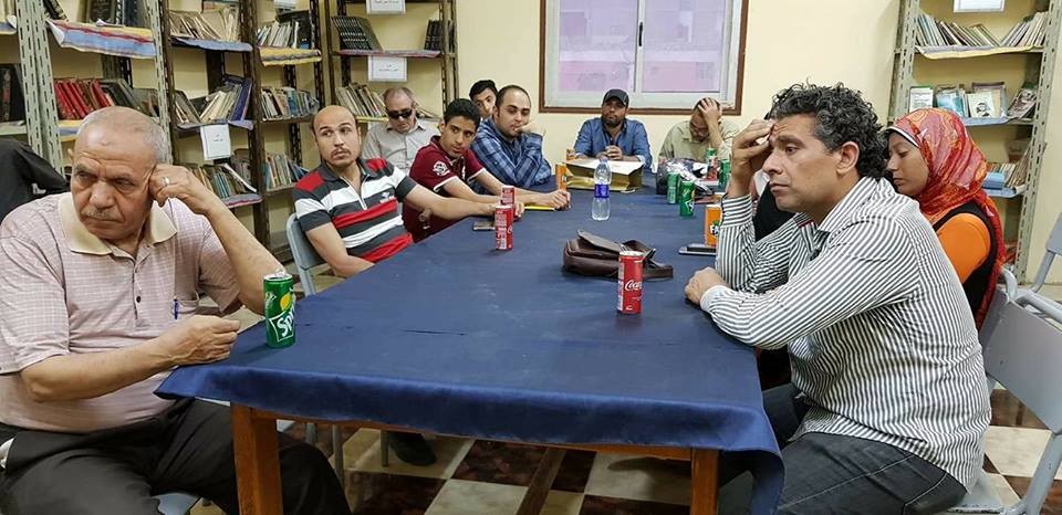 الشاعر الكبير احمد الجهمى وأمسية شعرية كبرى لبيت سمالوط ثقافة المنيا