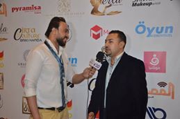 بالصور تكريم الفنان مراد فكري في مهرجان ”World Fashion Week للدورة الأولي