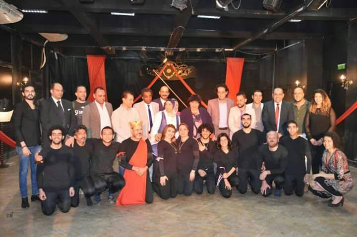 عبد الدايم تشهد هاملت على مسرح قصر ثقافة الجيزة