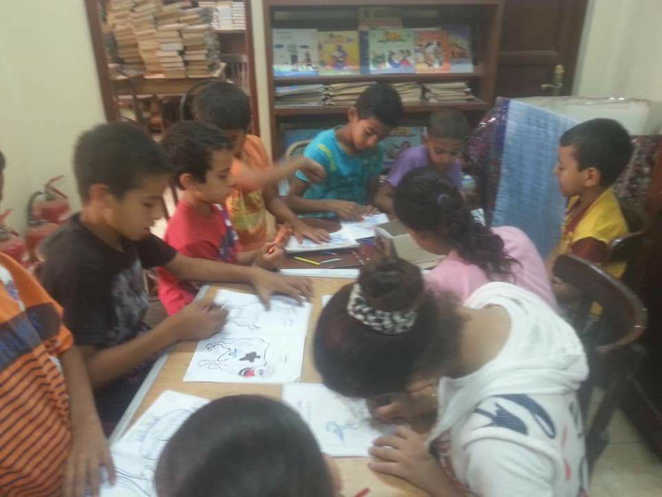 انشطة متنوعه بثقافة ساقلته فى الاجازة الصيفية بسوهاج