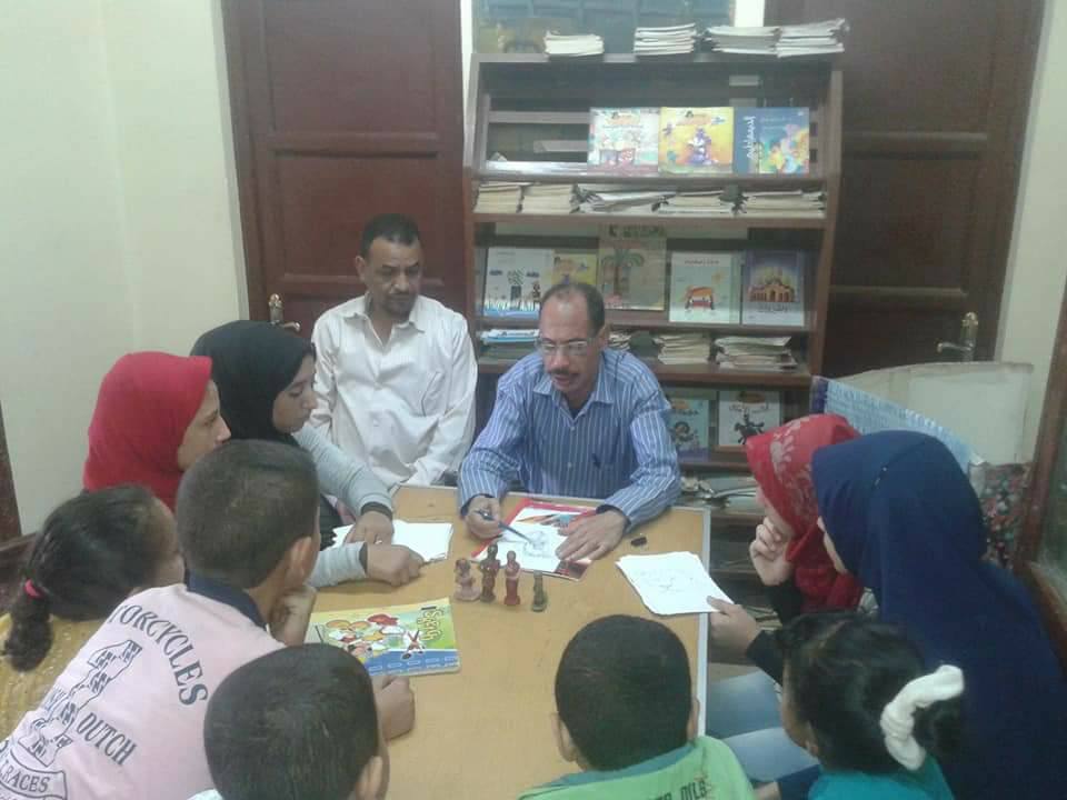 ثقافة ساقلته تستقبل الرواد فى الاجازة الصيفية بسوهاج