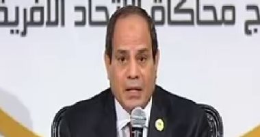 الرئيس السيسى يشيد بشباب جلسة محاكاة الاتحاد الأفريقى