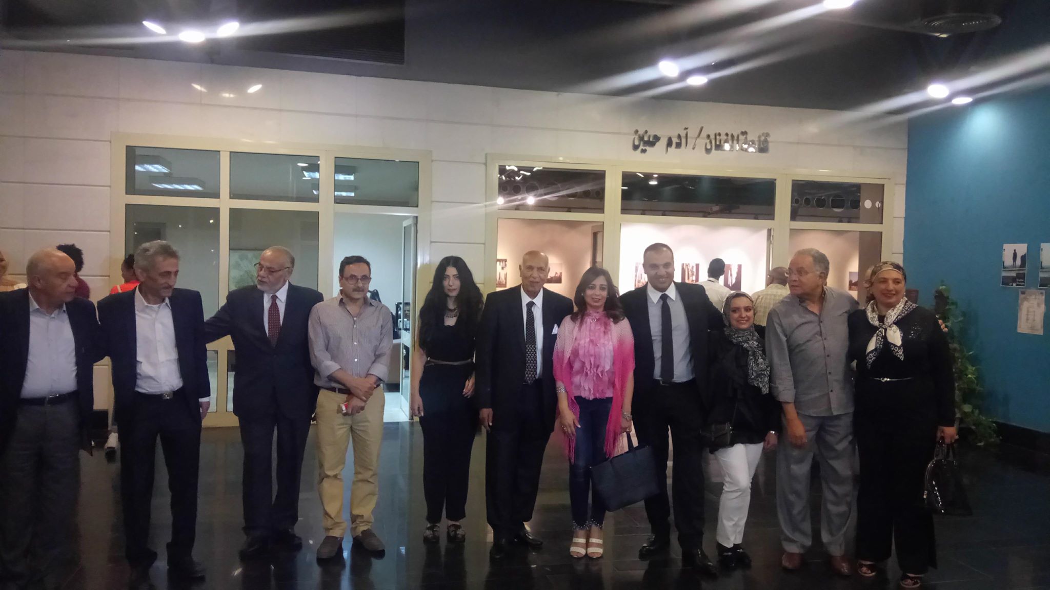 بالصور افتتاح معرض التصوير الفوتوغرافي للفنان حسين بكر