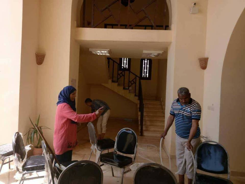 مبادرة ”النظافة عنوان لثقافتك” بثقافة اسوان