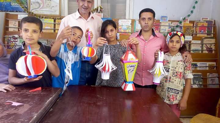 عمل فانوس رمضان بثقافة شنبارة الميمونة