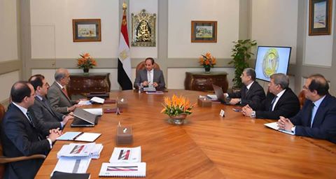 السيسى يطلع على الجهود التي تقوم بها وزارة البترول لتطوير وتحديث قطاع البترول والثروة المعدنية