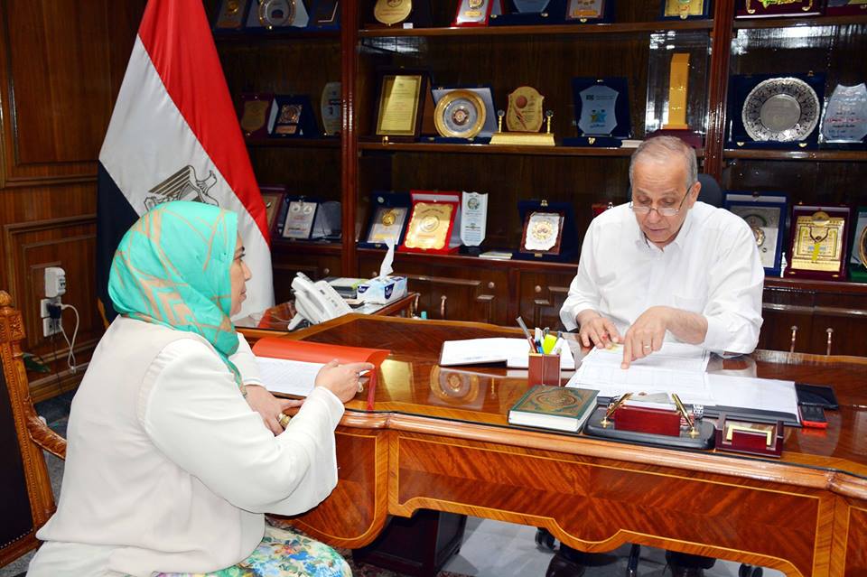 مناقشة خطة الأبنية التعليمية بتكلفة إجمالية مليار جنيه