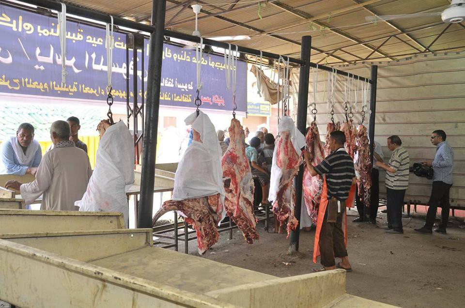 سلع غذائية ولحوم ودواجن مبردة ومجمدة بأسعار مخفضة  بمراكز وقرى أسيوط