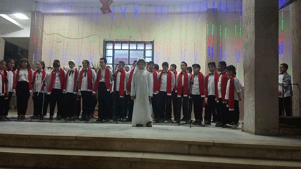 كورال اطفال ومسرح عرائس ثقافة المنيا بالنادى الرياضى