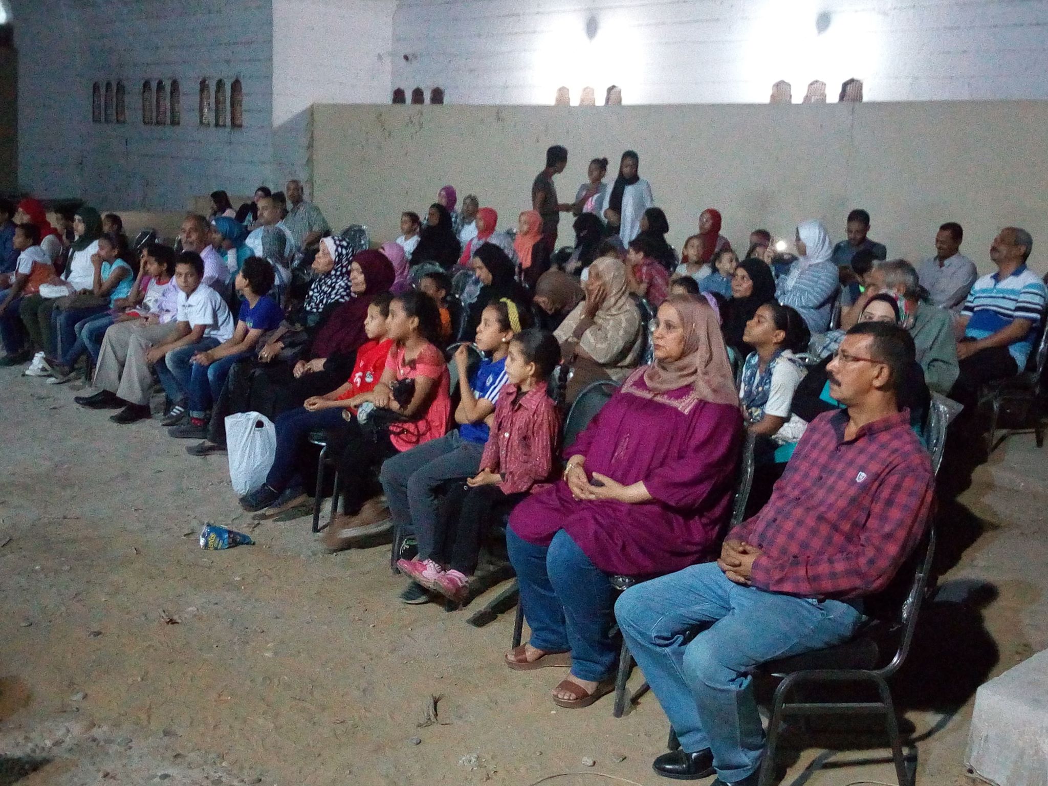 عرض موسيقى عربية بافتتاح الليالى الرمضانية لثقافة اسوان