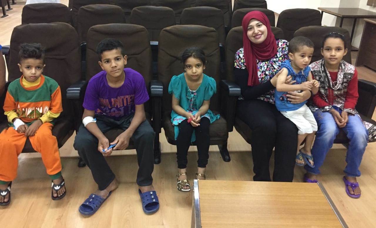 مناقشة ” رمضان عبر العصور ”  لأطفال مستشفى ابو الريش اليابانى