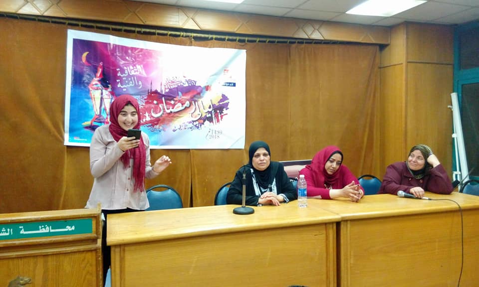 فعاليات المقهي الثقافي بفرع ثقافة الشرقية