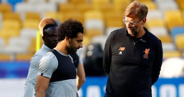 محمد صلاح يشارك فى تدريب ليفربول الأخير قبل نهائى دورى الأبطال