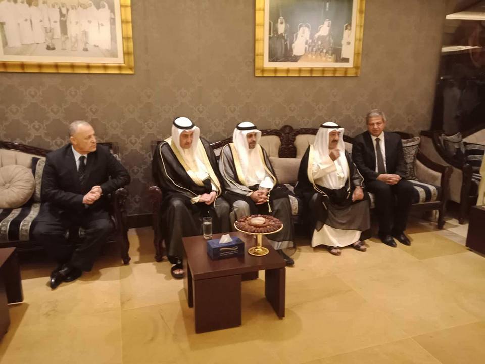 وزير الرياضة يلتقي بنائب رئيس وزراء الكويت