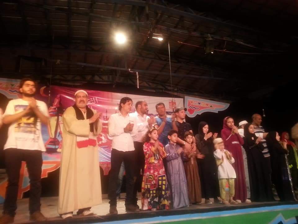 فرحات وعميرة يفتتحان معرض للفن التشكيلى فى الليلة الرابعة من ليالى رمضان بثقافة الدقهلية