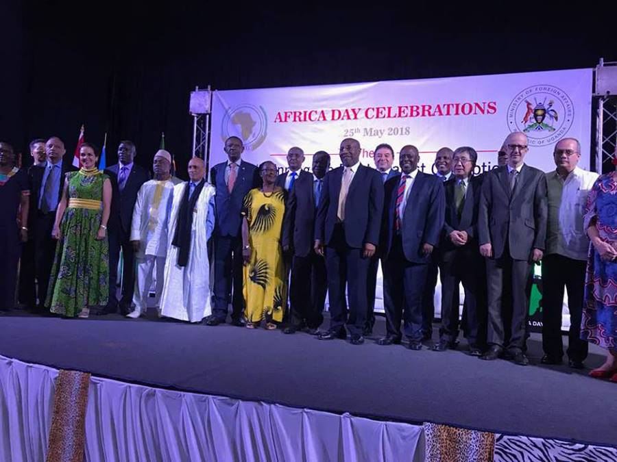 السفارة المصرية لدى أوغندا تشارك في الاحتفال بيوم أفريقيا