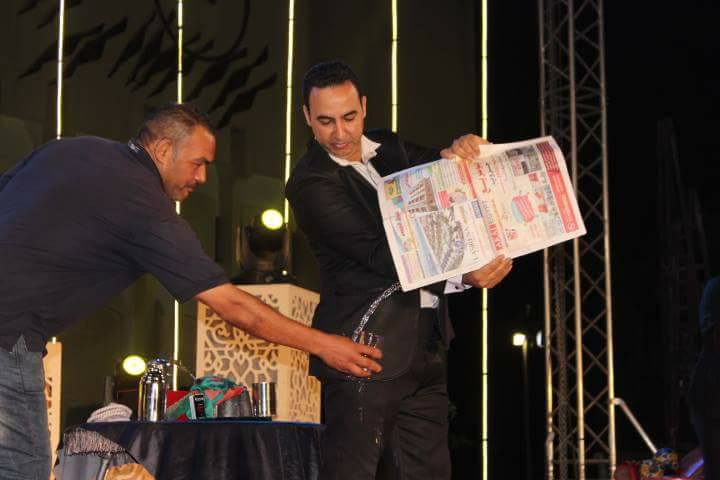 الساحر والمهرج والأغانى الشعبية مع الليلة الكبيرة فى اليوم السادس لبرنامج ”هل هلالك”