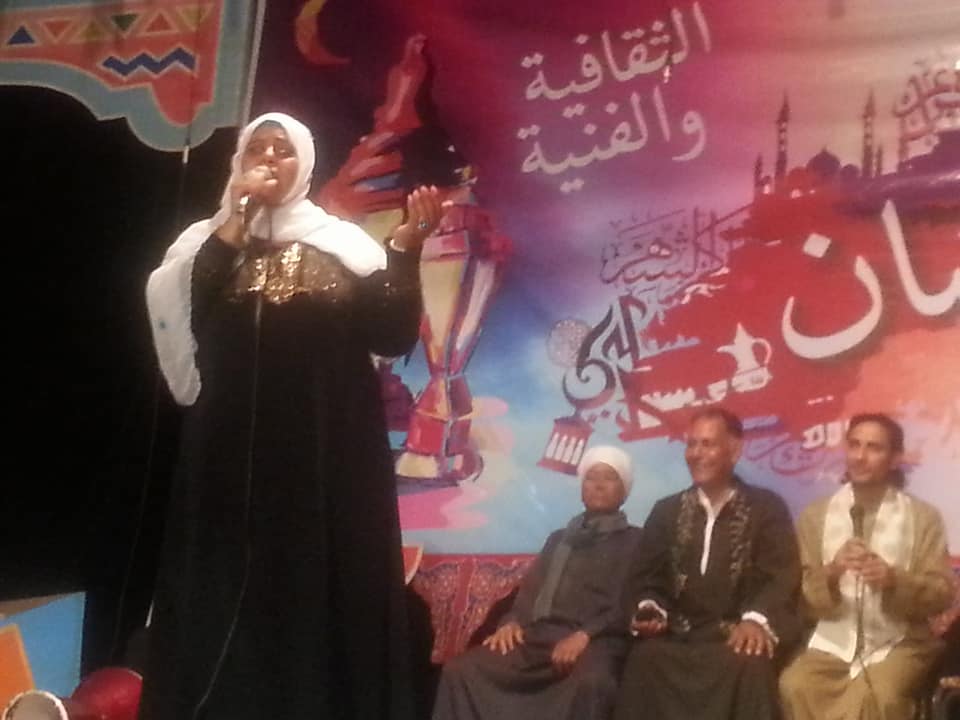 فرقة على مبارك للسيرة والموال بالليلة السادسهةمن ليالى رمضان بثقافة الدقهلية