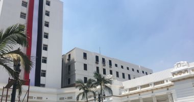 مجلس النواب يتزين بالعلم المصرى فى شرف استقبال الرئيس