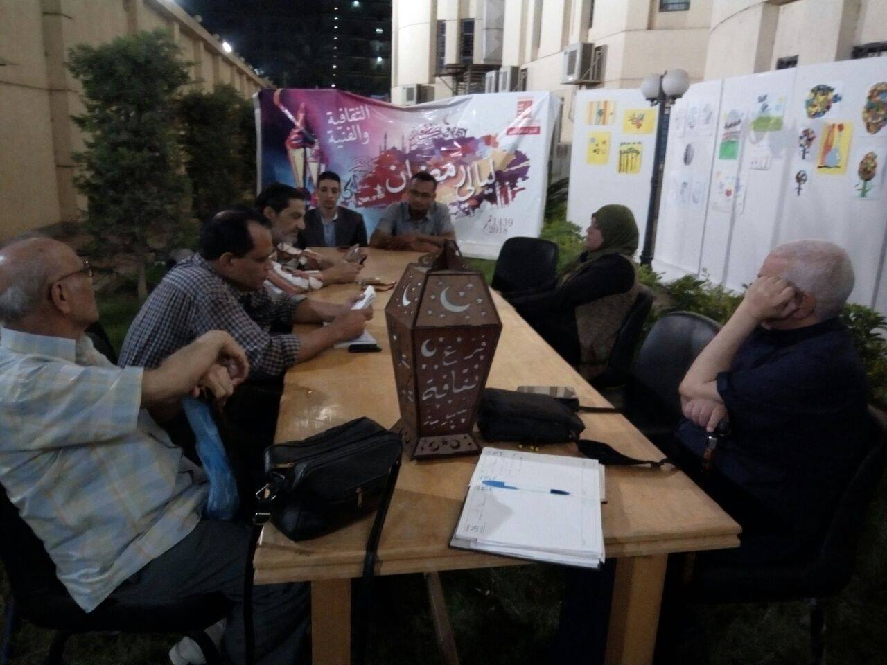 المقهى الثقافى يواصل تألقه فى ليالى رمضان بالقناطر الخيرية