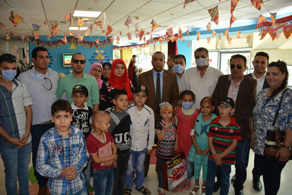 صور .. من أجل شبرا الخيمة في زيارة لمستشفى 57357 