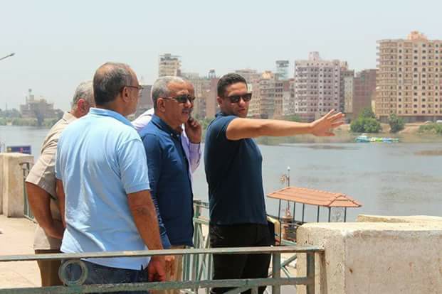 بدء الإعدادات لتوسعة شارع الجمهورية بحي غرب المنصورة