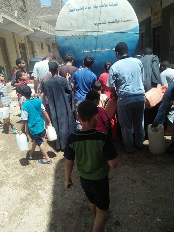 حمايه يطالب بالتحقيق مع مسؤلي المياه بقنا