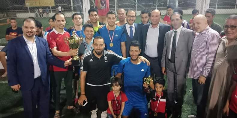 فوز فريق مجوهرات روما بالدورة الرمضانية لكرة القدم بمركز شباب قليوب
