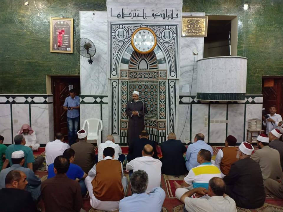رابطة خريجي شباب ازهر مطروح تشارك في احتفالية المحافظة بليلة القدر