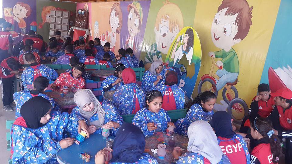 وزارة الشباب والرياضة تحتضن أطفال قرية الروضة بشمال سيناء