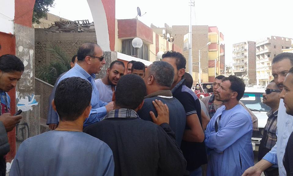 بالصور رئيس مركز ومدينة أبنوب بأسيوط يواصل جهودة للحد من بلطجة بعض السائقين