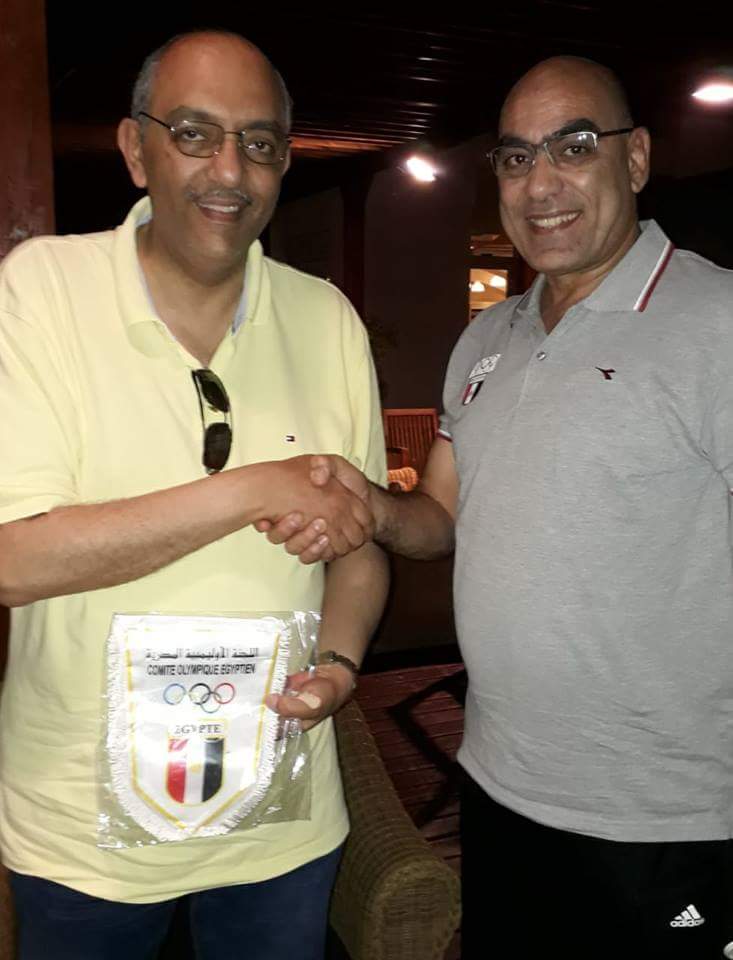 سفير مصر في مدريد يزور البعثة المصرية المشاركة في دورة ألعاب البحر المتوسط