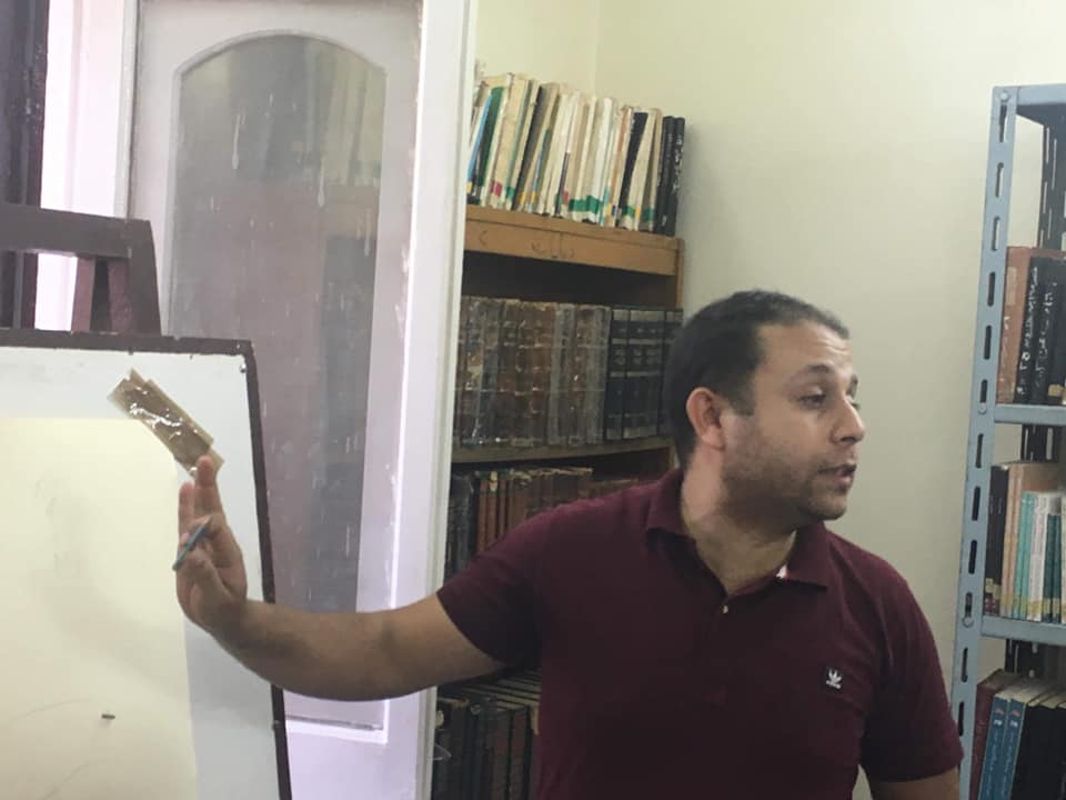 استمرار فعاليات ورشة الفنون التشكيلية المتخصصه لبيت جرجا ثقافة سوهاج