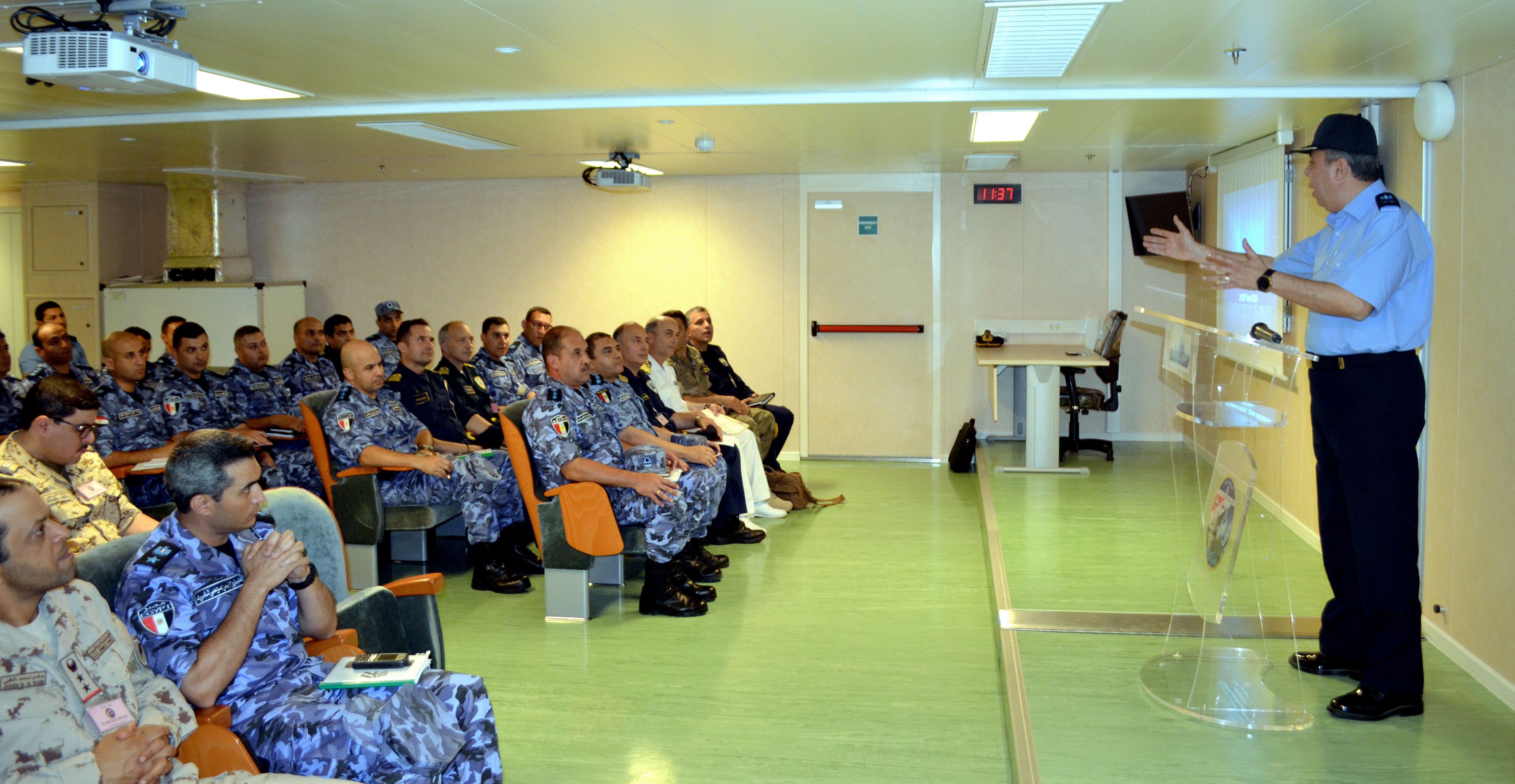 بدء فعاليات التدريب البحرى الجوى المصرى اليونانى القبرصى ميدوزا 6