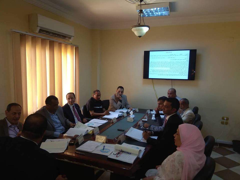 بالصور ... الأجتماع الأول لمجلس إدارة الشركة القابضة لمياة الشرب والصرف الصحى لمدن القناة