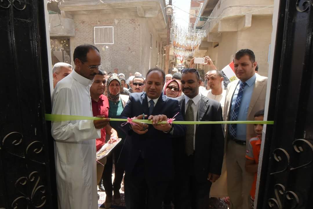 محافظ الإسكندرية يفتتح مجمع خدمات قرية أبيس ١ / ٨ السلام لخدمة أهالي القرية وقرى أبيس المجاورة