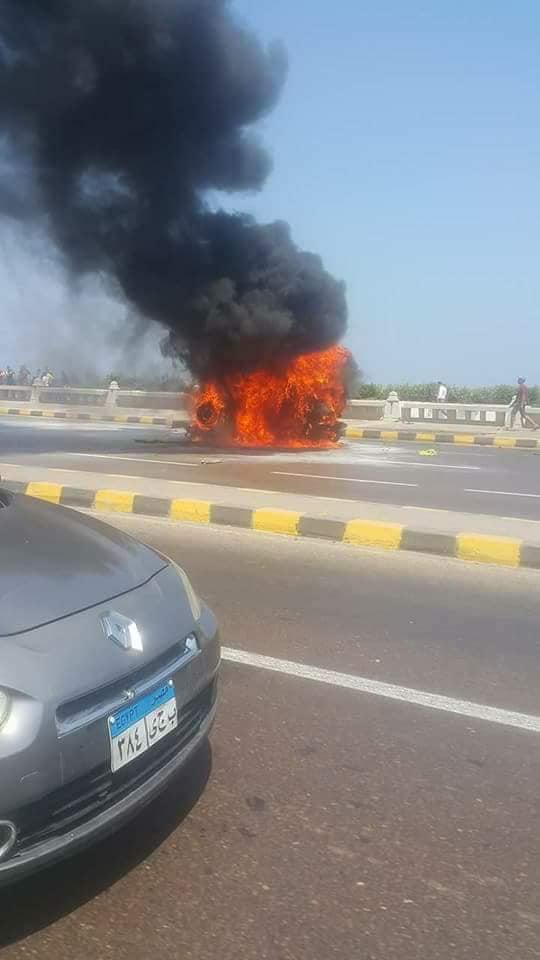 حادث مرورى بطريق الكورنيش منطقه جليم الأسكندرية