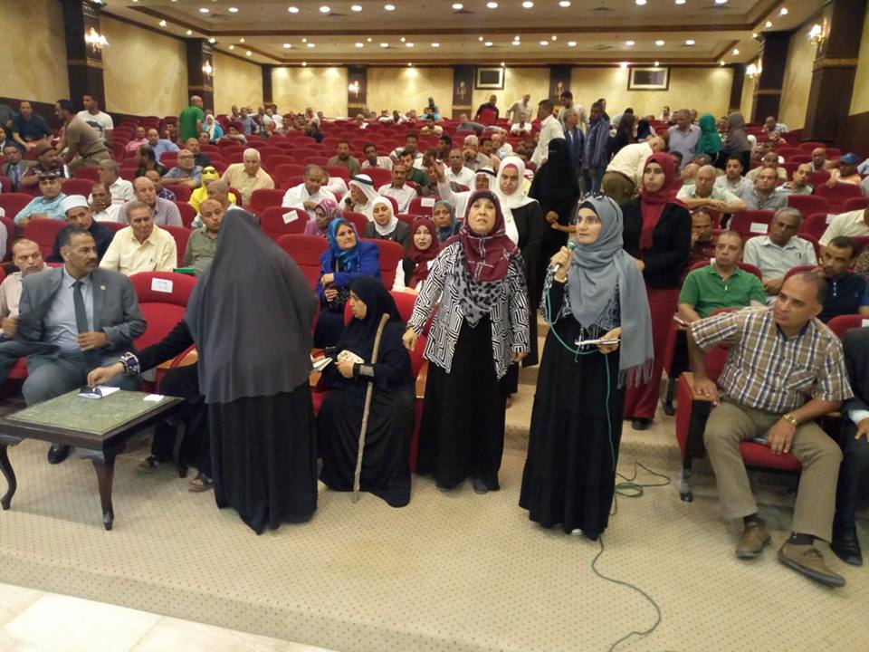 محافظ شمال سيناء واللقاء الجماهيري بالعريش