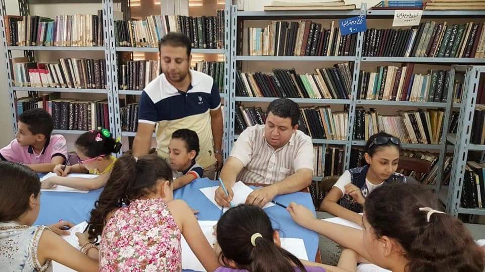 ورشة فنون تشكيلية ببيت جرجا ثقافة سوهاج