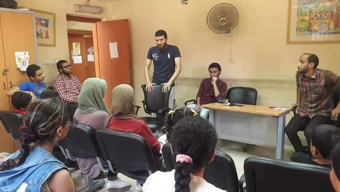 أقامة ورشة عن المسرح بقصر ثقافة طفل سوهاج